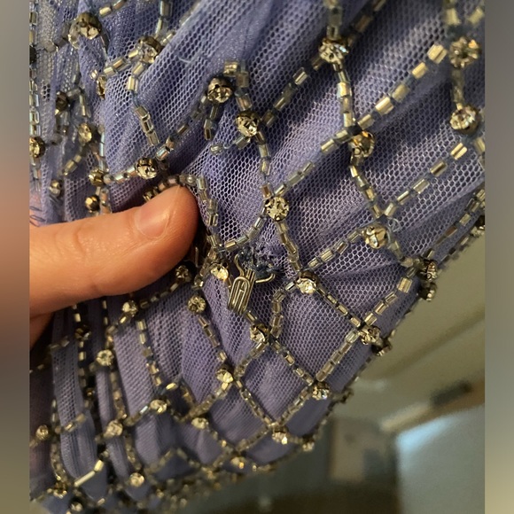 Long sleeve Sherri Hill prom dress - Picture 4 of 5